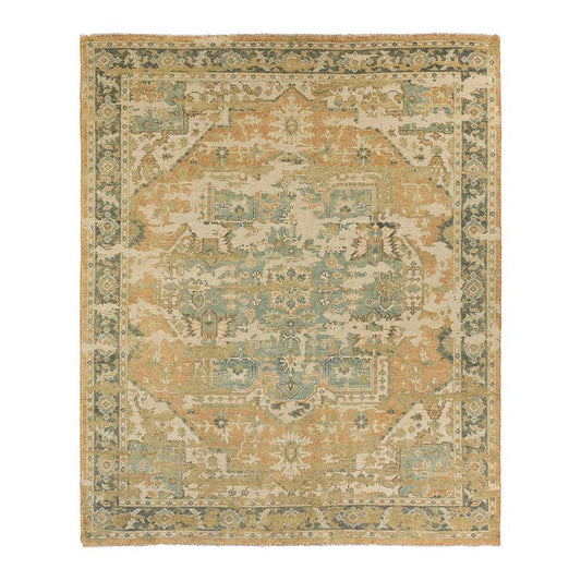 Rhapsody Orange Hand Knotted Rug