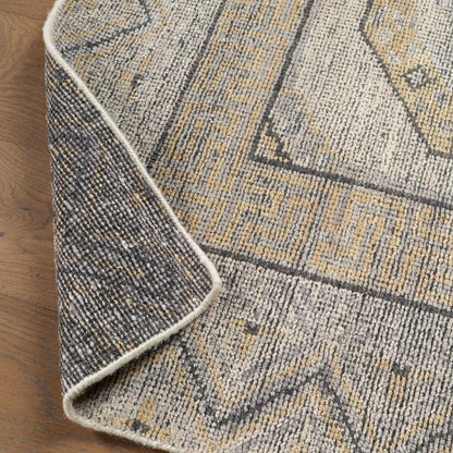 Rhapsody Brown Hand Knotted Rug