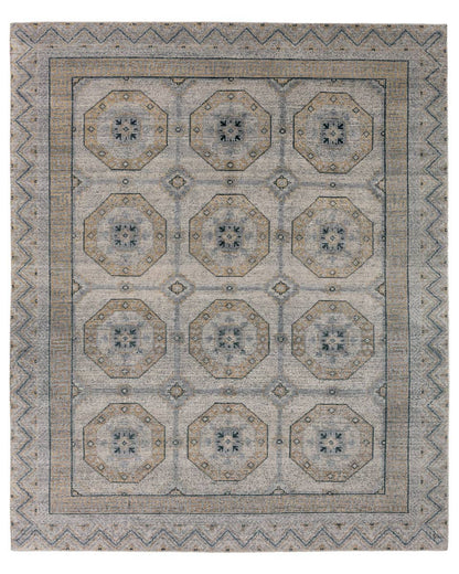 Rhapsody Brown Hand Knotted Rug