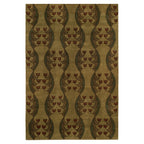 Craftsman Tulip Stickley  Wool Rug