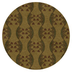 Craftsman Tulip Stickley  Wool Rug