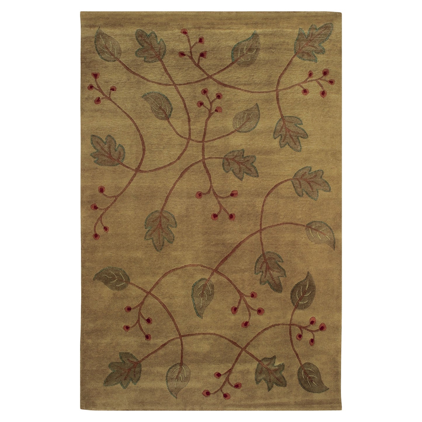 Falling Leaves Stickley  Wool Rug