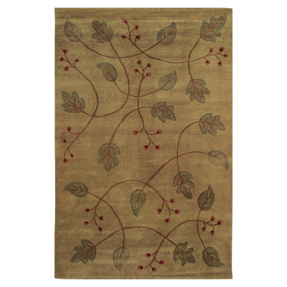 Falling Leaves Stickley  Wool Rug