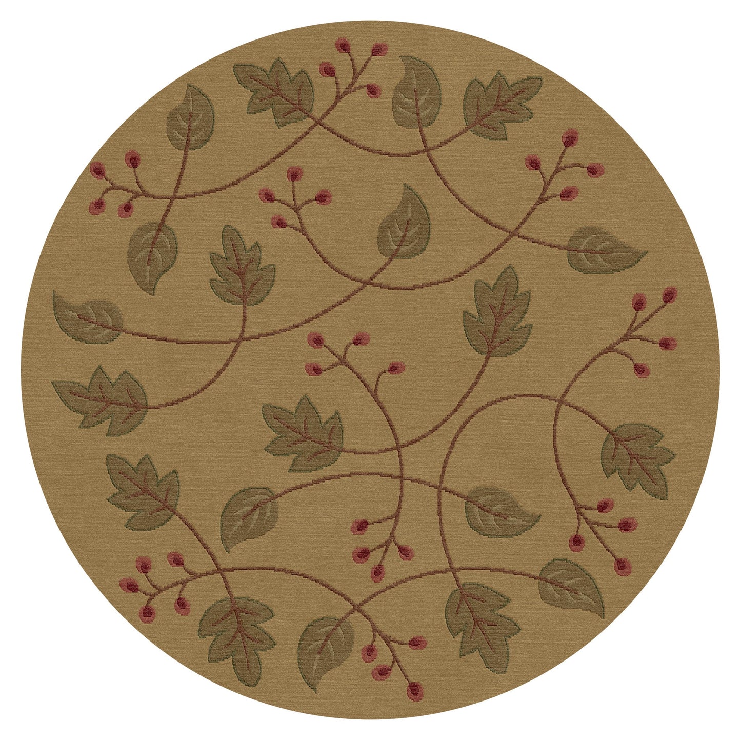 Falling Leaves Stickley  Wool Rug