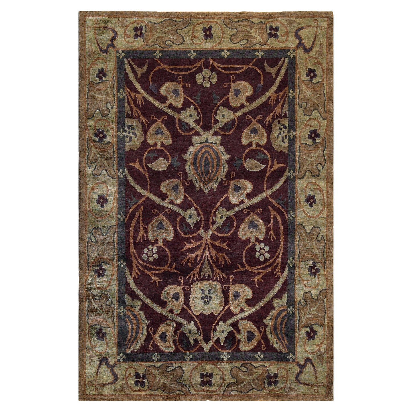 Bungalow Garden Stickley  Wool Rug
