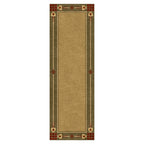 Highland Park Stickley  Wool Rug- Green