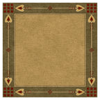 Highland Park Stickley  Wool Rug- Green