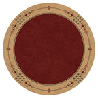 Highland Park Stickley  Wool Rug- Red