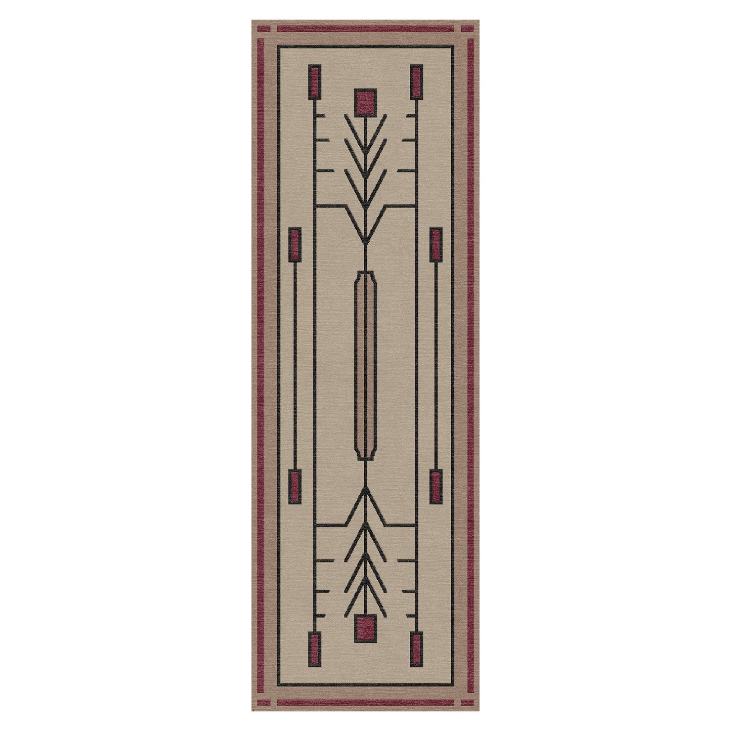 Prairie Sand Stickley  Wool Rug