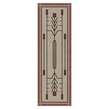Prairie Sand Stickley  Wool Rug