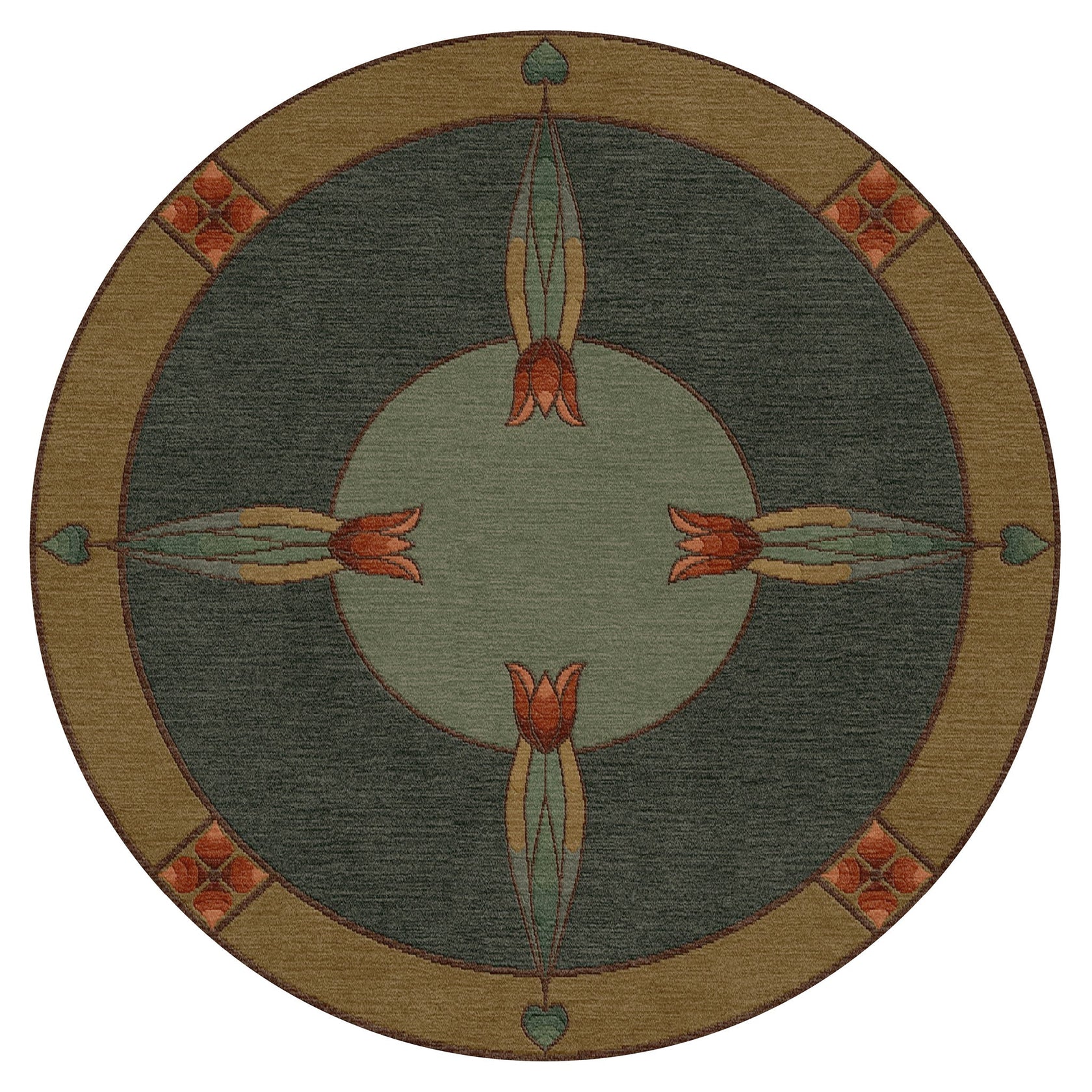 Monterey Mist Stickley Rug RU-1390 – Modern Bungalow Furniture and Design