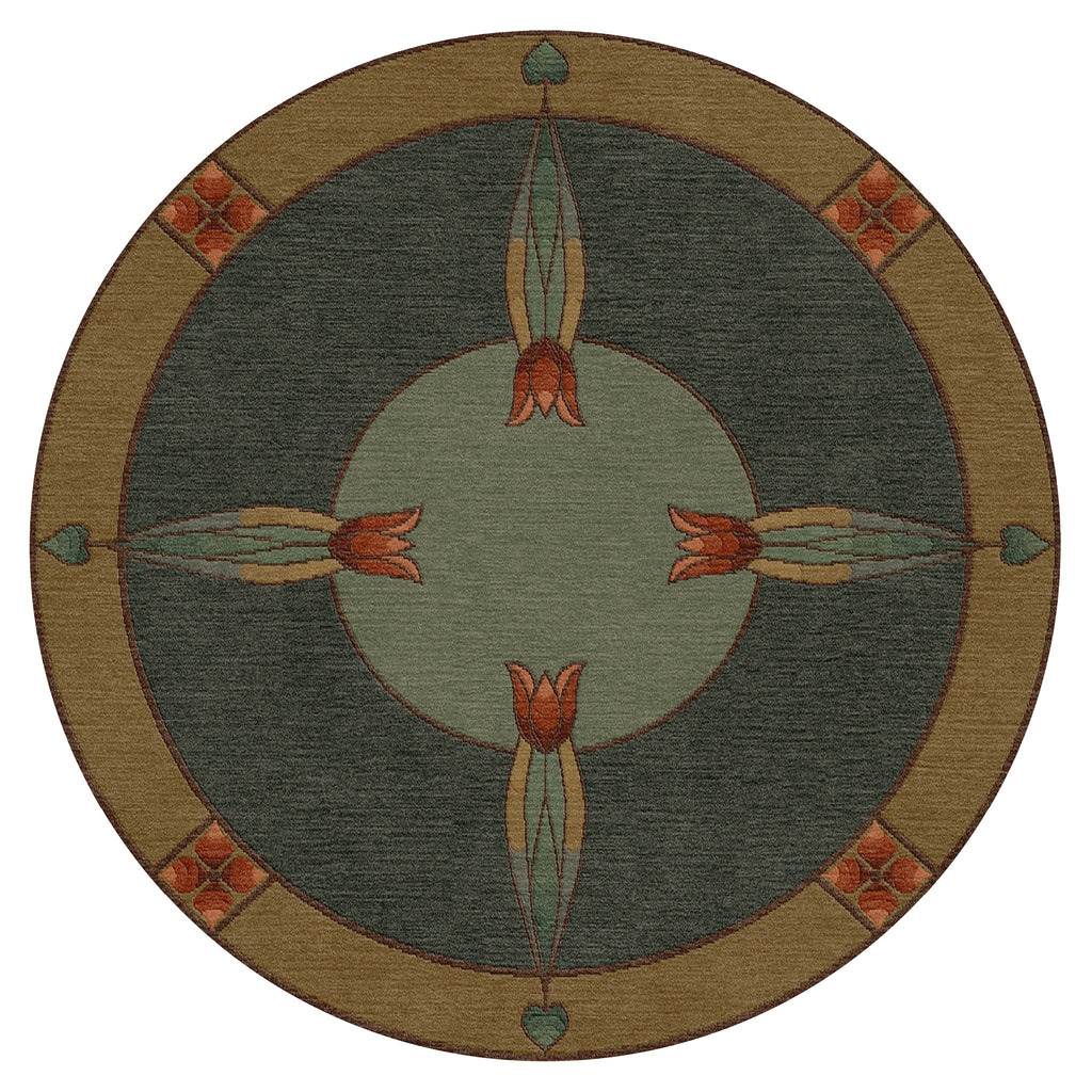 Monterey Mist Stickley  Wool Rug