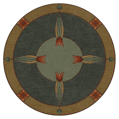 Monterey Mist Stickley  Wool Rug