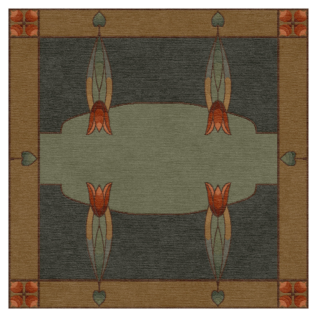 Monterey Mist Stickley  Wool Rug