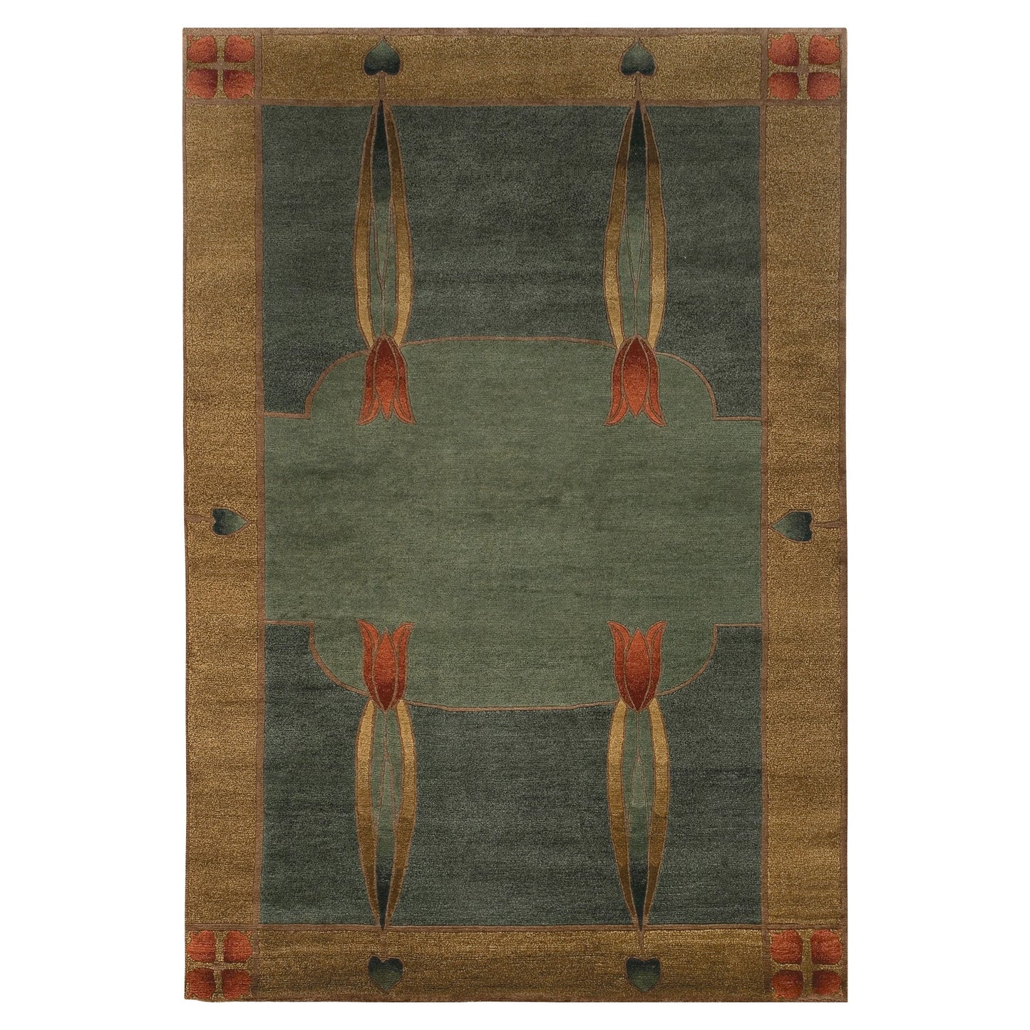 Monterey Mist Stickley  Wool Rug