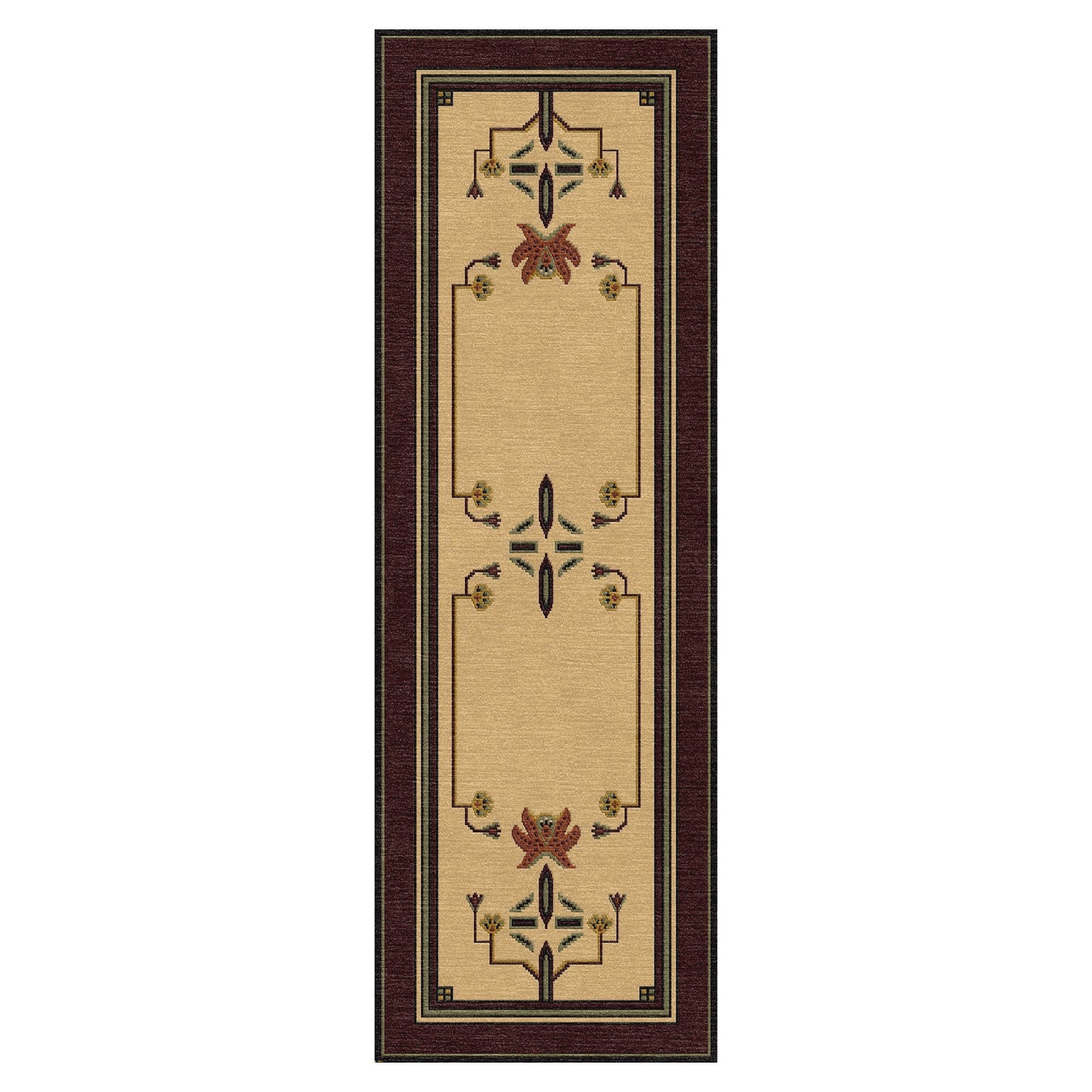 Dahlia Stickley  Wool Rug