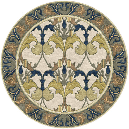 Voysey Botanical Stickley  Wool Rug