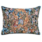 William Morris Owl and Pigeon Lumbar Pillow