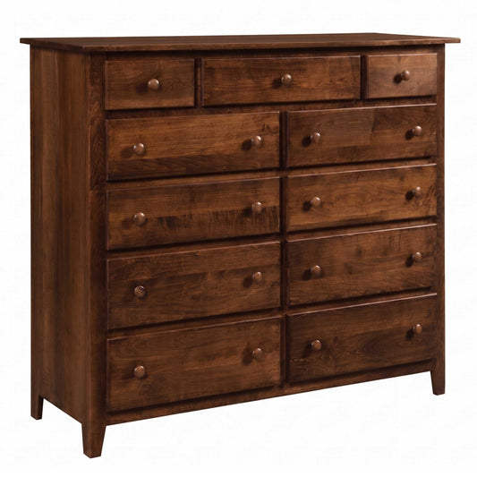 Shaker 11 Drawer Mule Chest