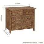Shaker 4-Drawer Chest