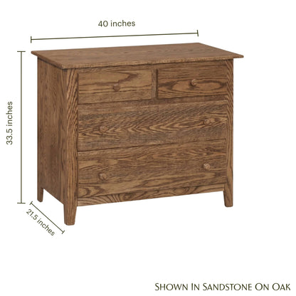 Shaker 4-Drawer Chest