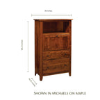 Shenandoah Laptop Cabinet with File Drawer