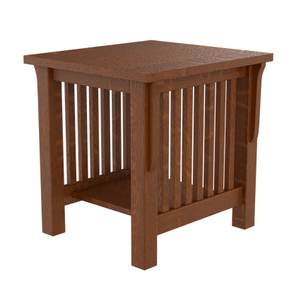 Prairie Mission Spindle Side Table