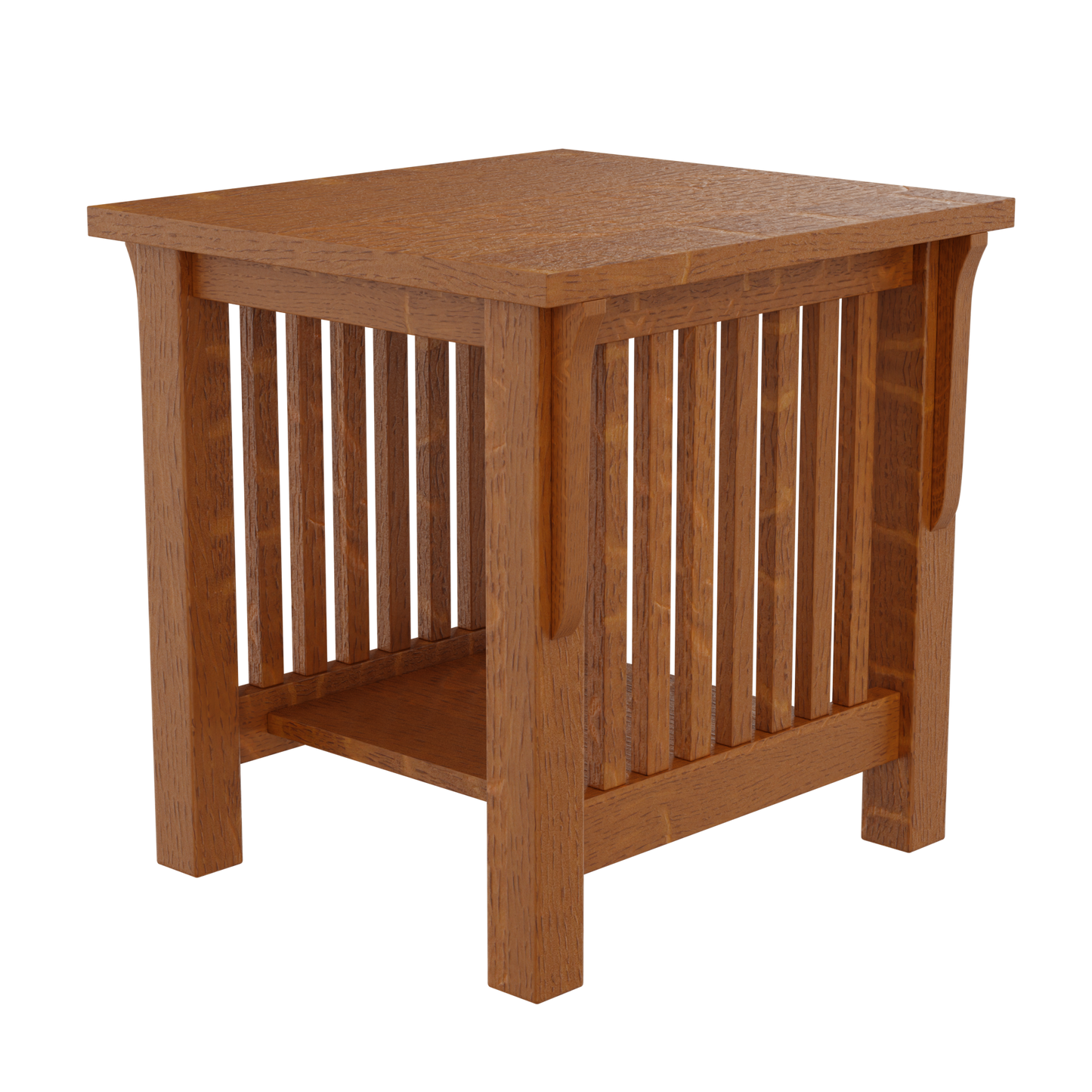 Prairie Mission Spindle Side Table