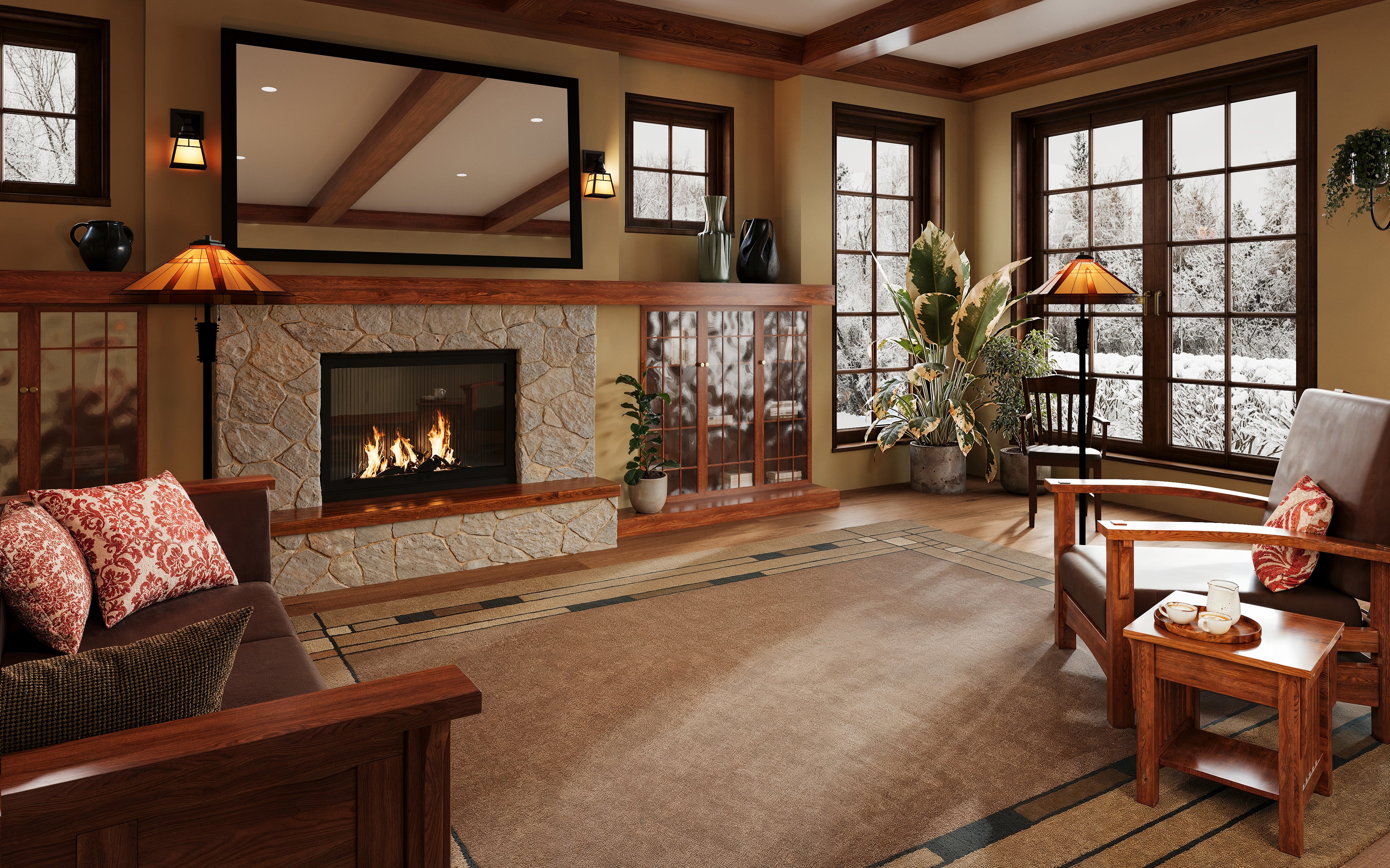 Prairie Spring Hand-Tufted Rug