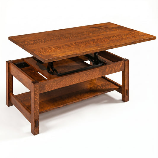 Springhill Craftsman Open Lift Top Coffee Table