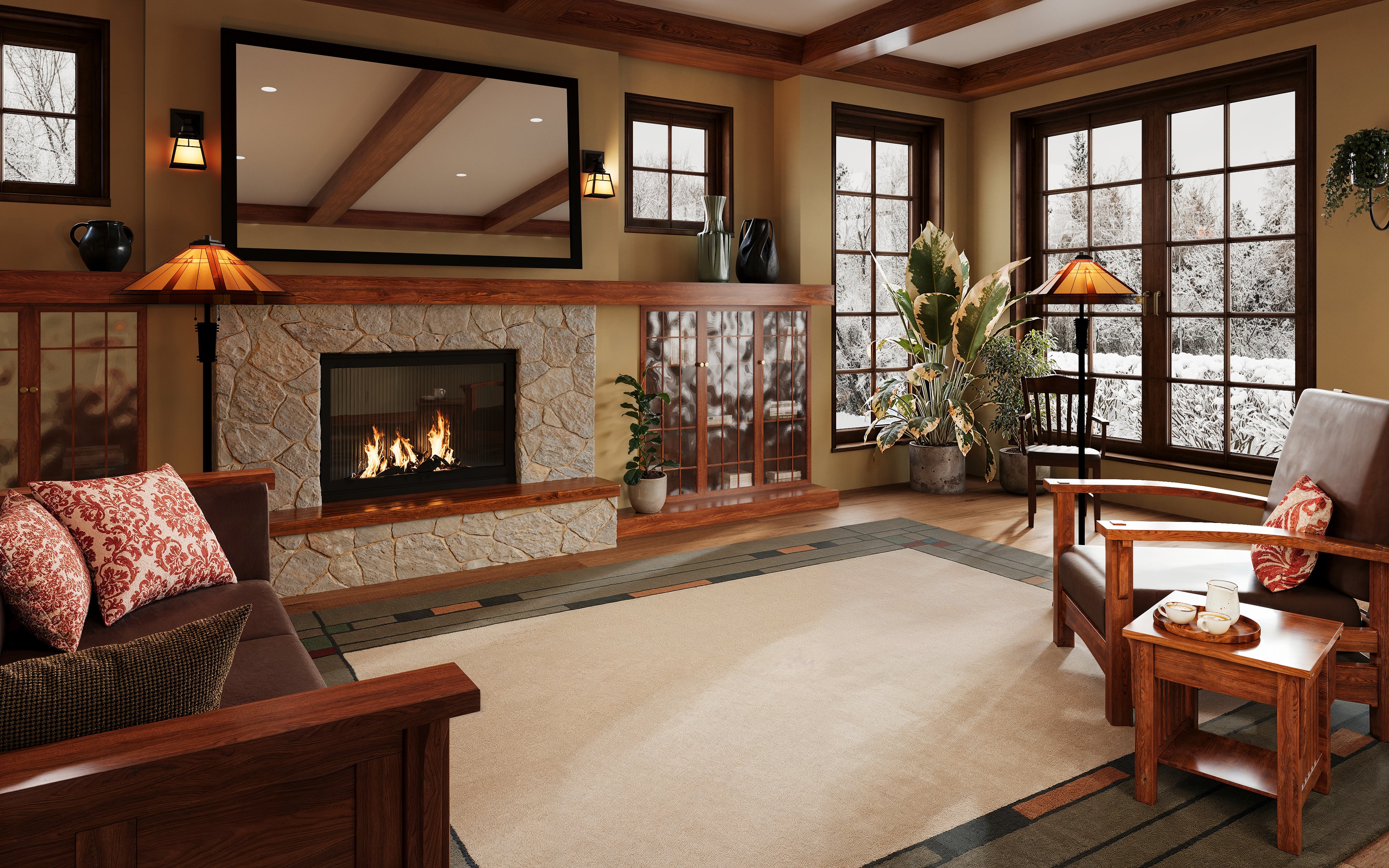 Prairie Summer Hand-Tufted Rug