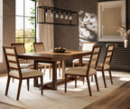 Audrey Trestle Table - Solid Top