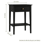 Waterford 1-Drawer Nightstand