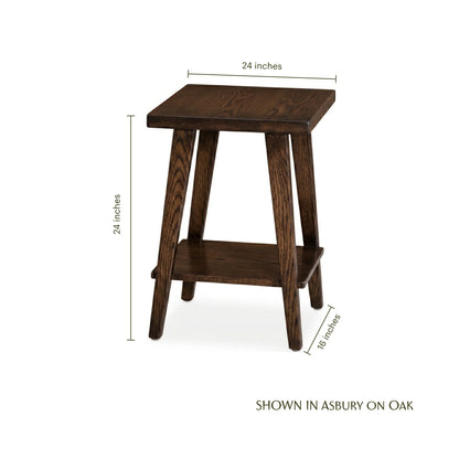 Zemple Modern Chairside Table