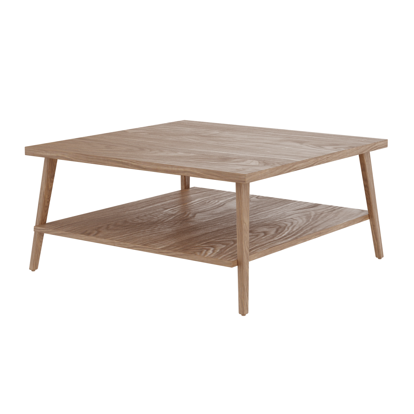 Zemple Modern Square Coffee Table