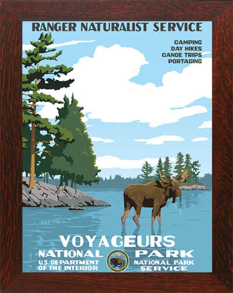 Voyageurs National Park Poster