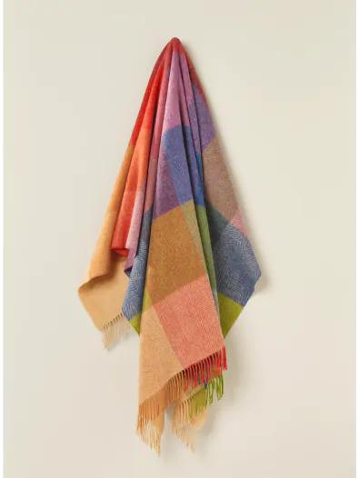 Harland Shetland  Merino Lambswool Throw