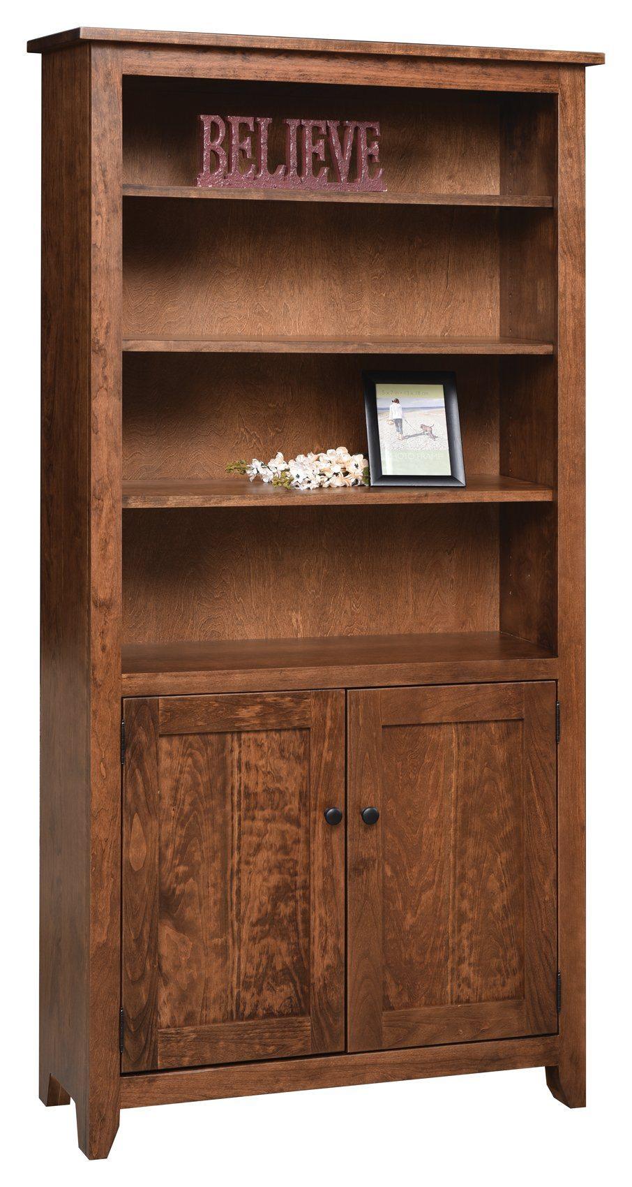 Simple Shaker Bookcase Office Barkmans