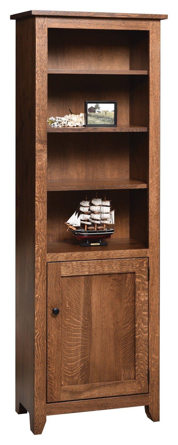 Simple Shaker Bookcase Office Barkmans