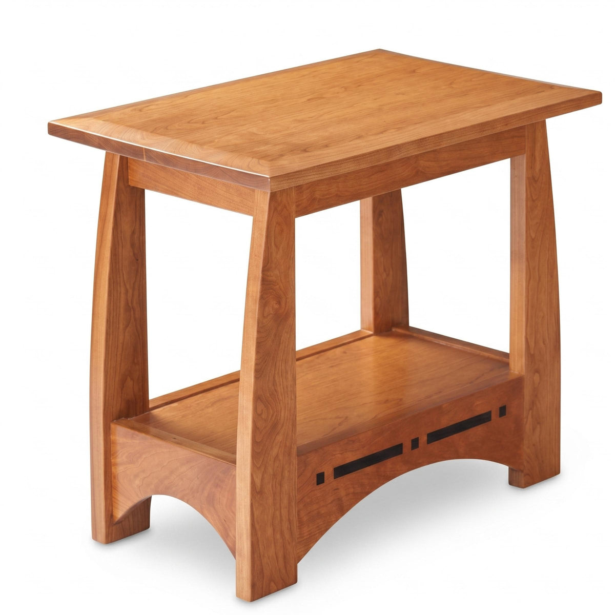 Aspen Chair Side Table with Inlay