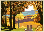 Laura Wilder Autumn Hills Print