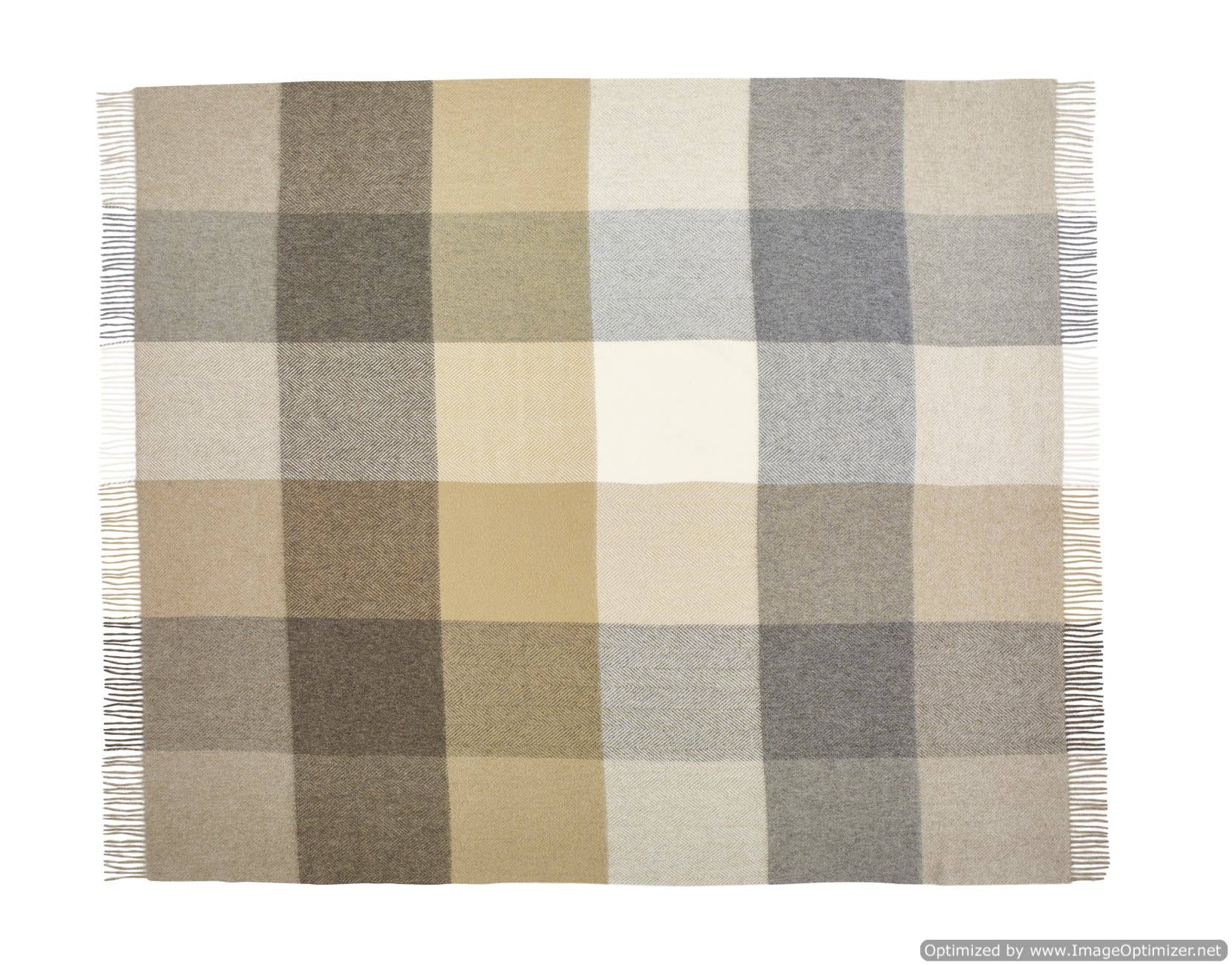 Block Harlequin Range Merino Lambswool Throw