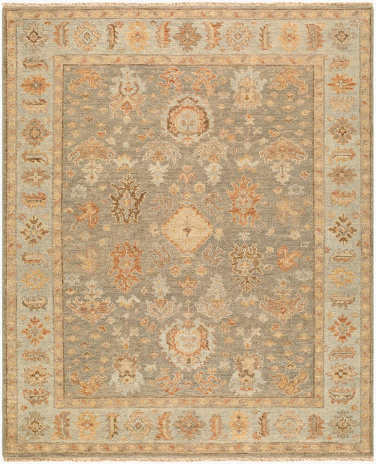 Palmetto Wheat Hand-Knotted Rug