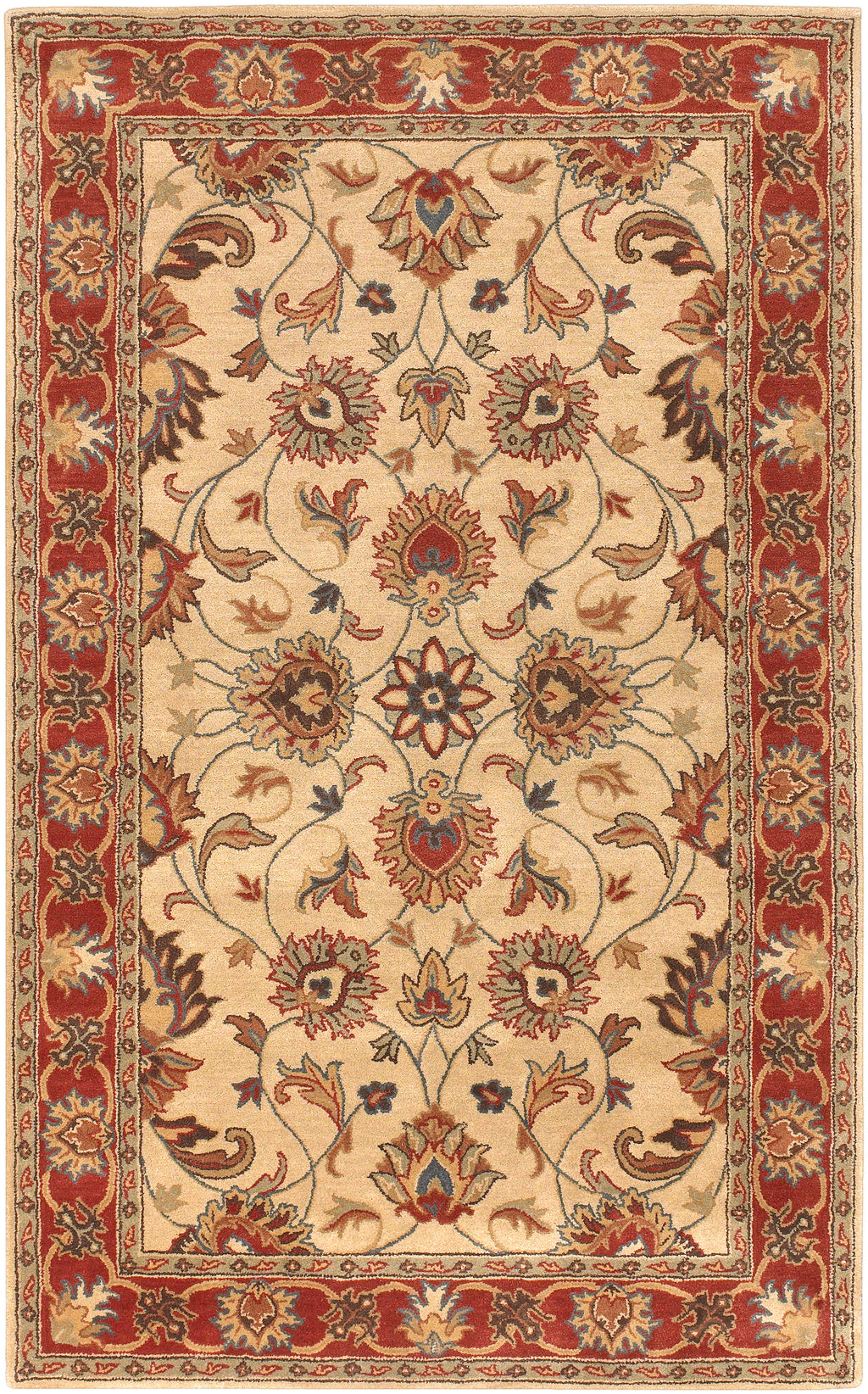 Caesar Ivory Hand-Tufted Rug