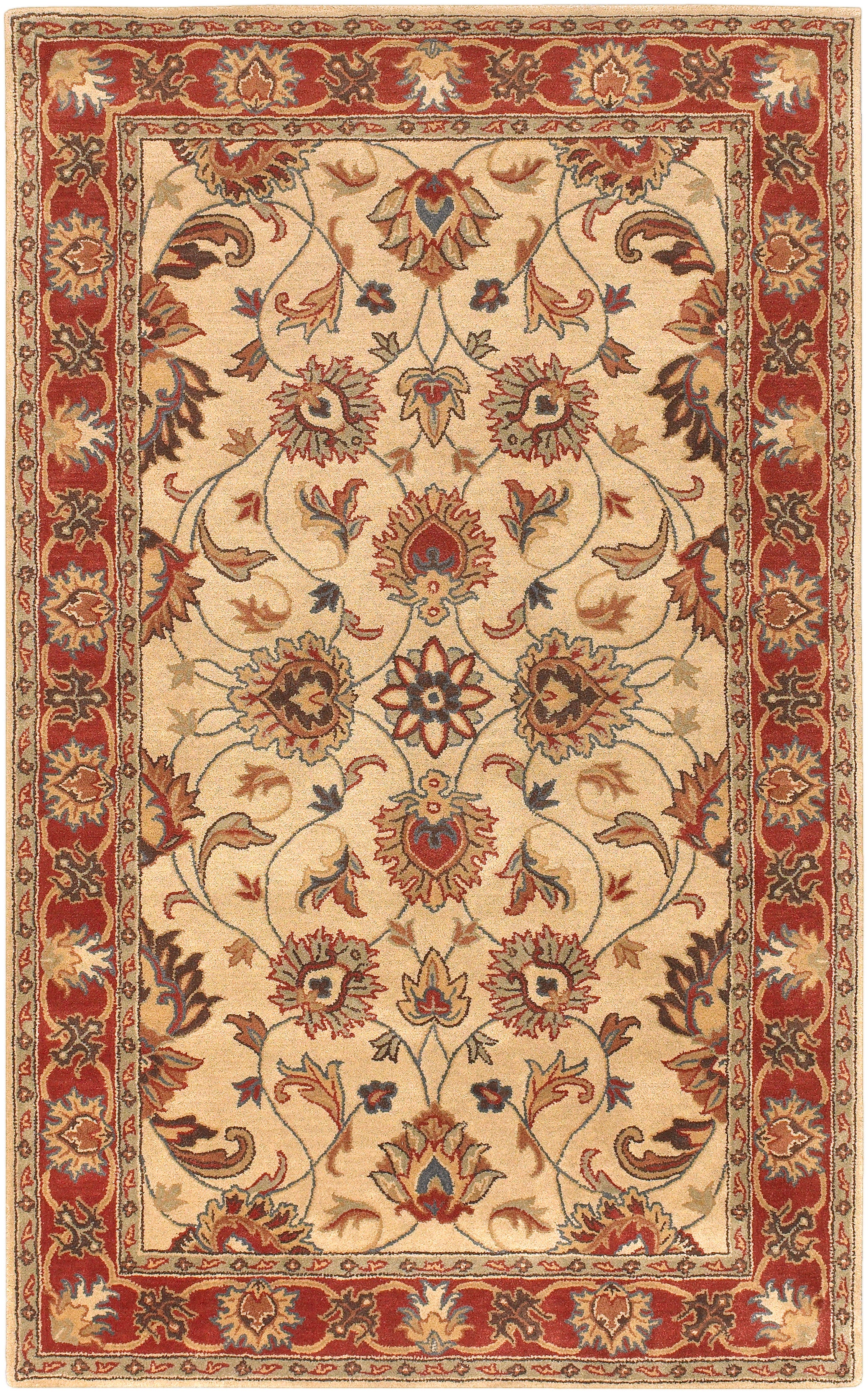 Caesar Ivory Hand-Tufted Rug