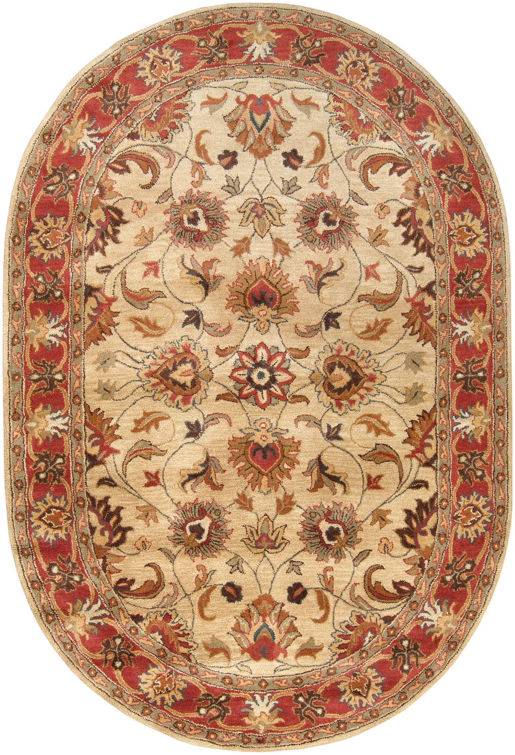 Caesar Ivory Hand-Tufted Rug