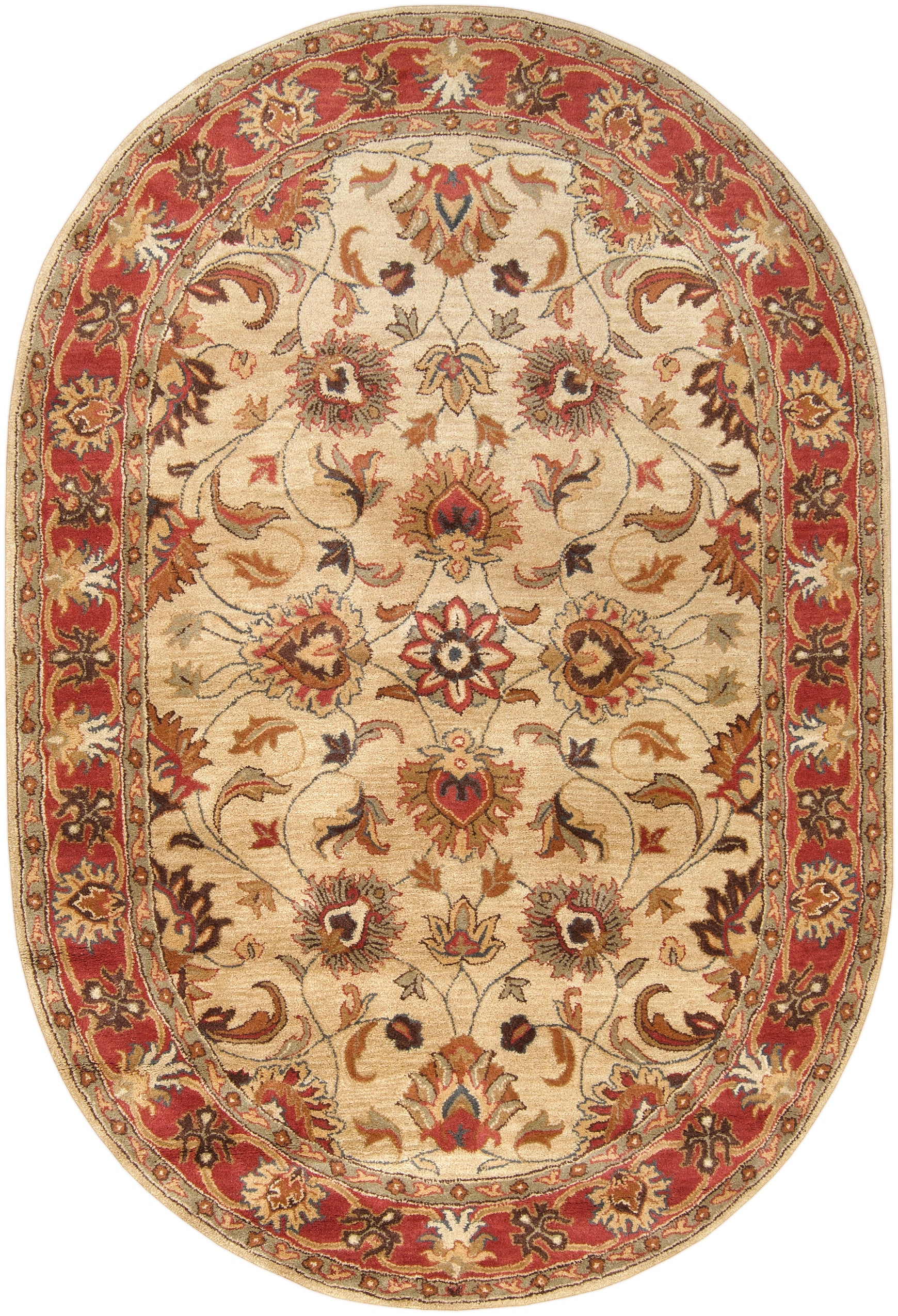 Caesar Ivory Hand-Tufted Rug