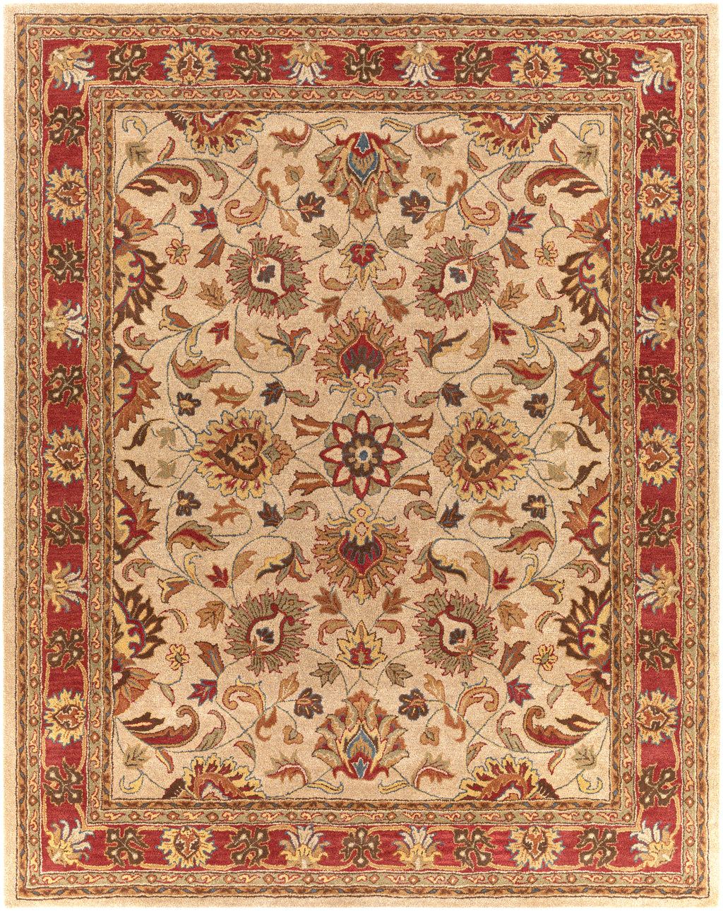 Caesar Ivory Hand-Tufted Rug