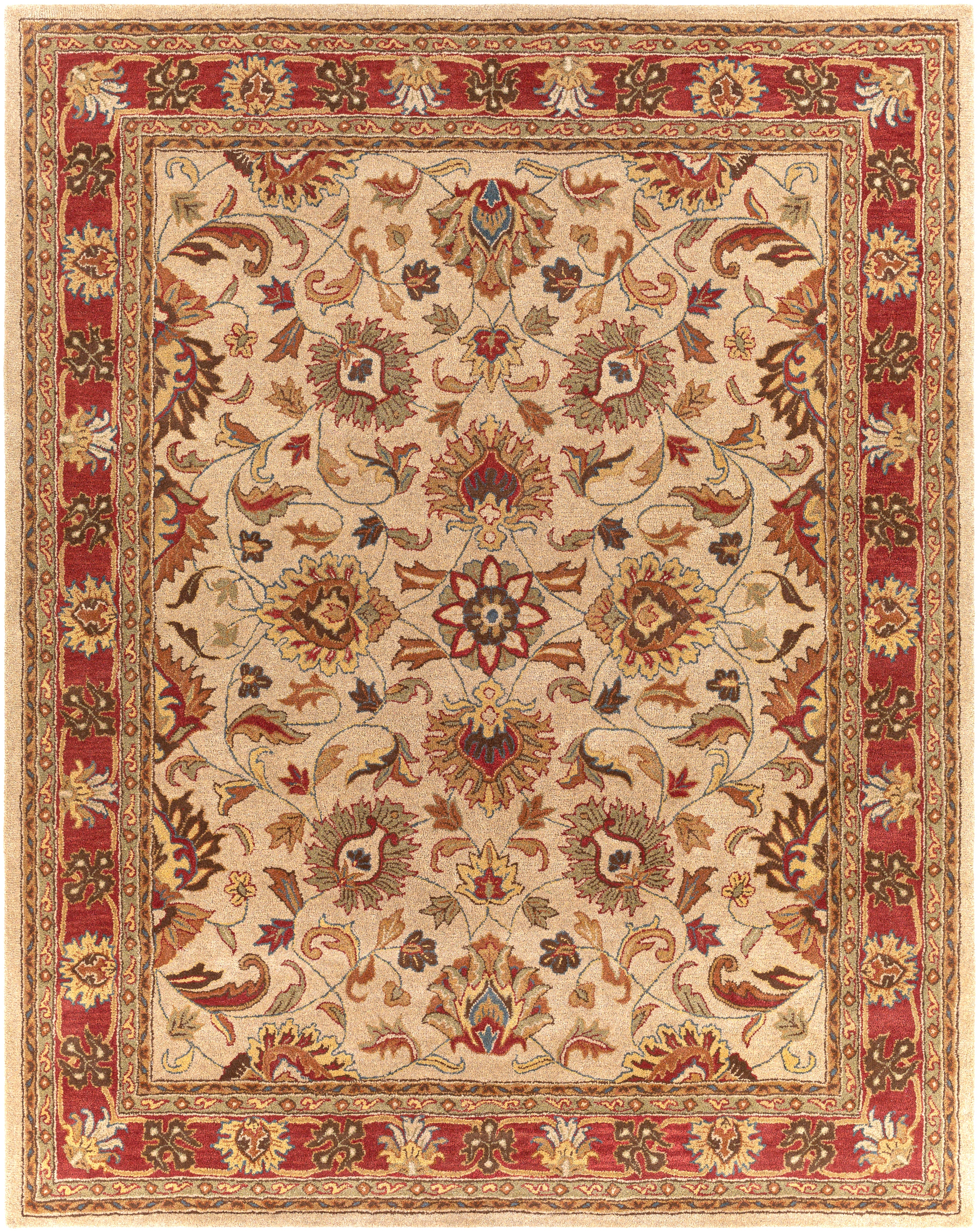 Caesar Ivory Hand-Tufted Rug