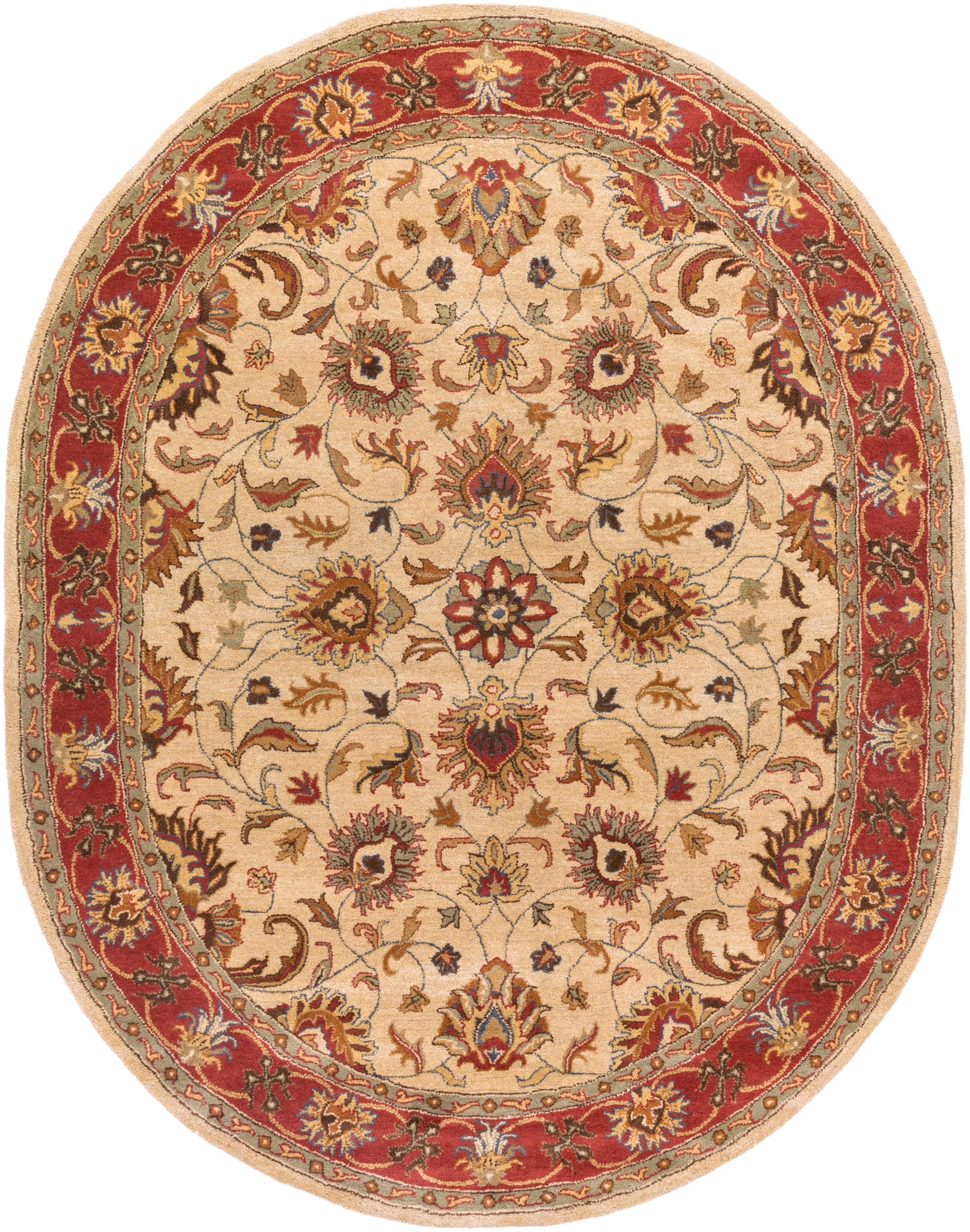 Caesar Ivory Hand-Tufted Rug